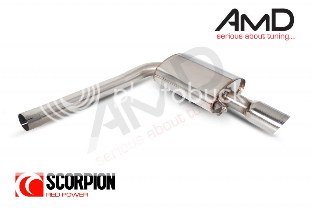 Scorpion Ford Mondeo MK4 2.5 Turbo Stainless Steel Cat Back Exhaust